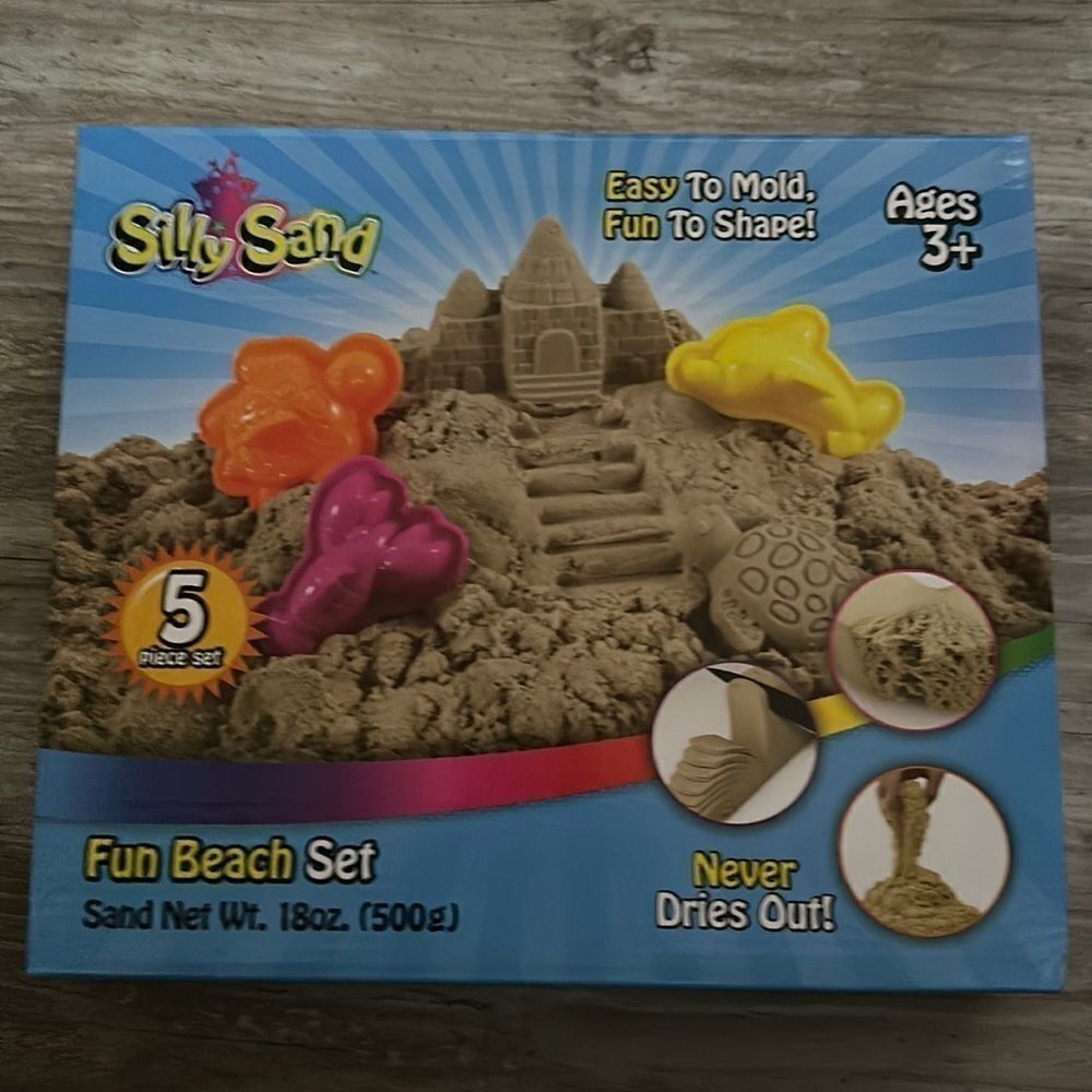 NWT SILLY SAND FUN BEACH 5 pc SET